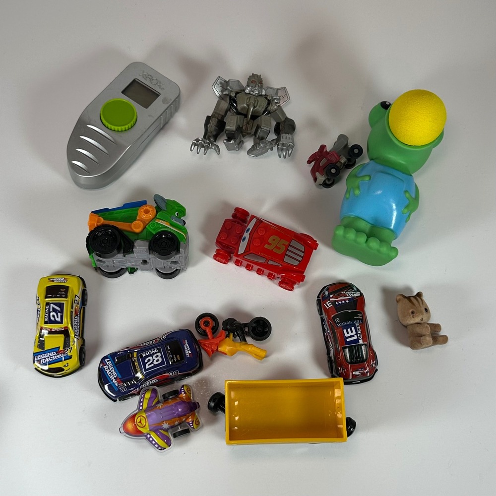 Mixed Toy Lot Paw Patrol Rocky Cars Lightning McQueen Xbox Game Calico Critters